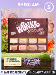 SHEGLAM Willy wonka Wonka Bar Eyeshadow Palette 8 Colors