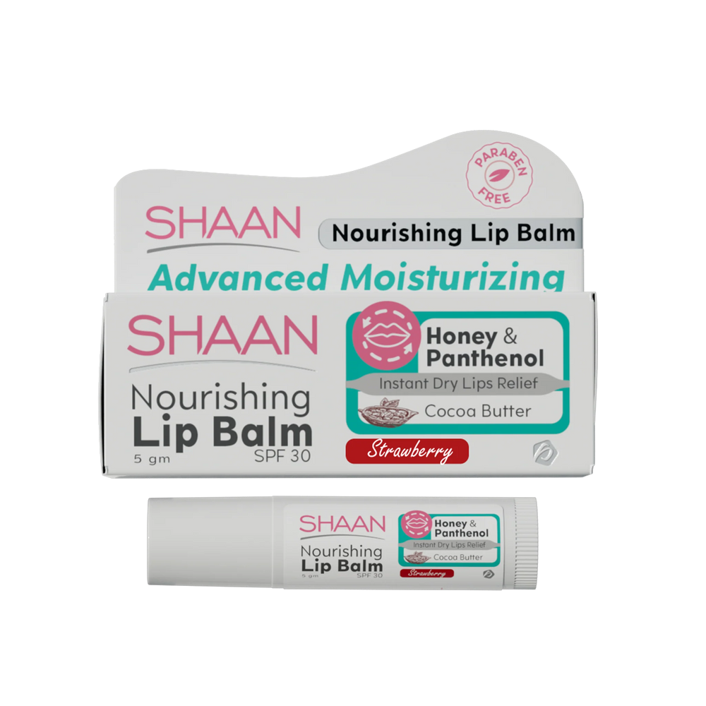 Shaan Nourishing lip balm Strawberry spf30