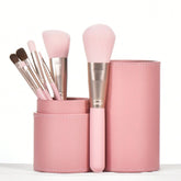 SheIn 7-piece Makeup Brush Set With Storage Bucket