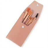 SheIn 8pcs Makeup Brush Set With Portable Case Professional
