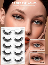 SheIn A set of 5 pairs of false eyelashes