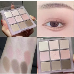 SheIn Korean Eyeshadow Palette 9 Color - 08