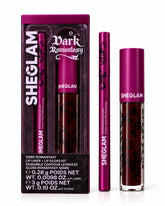 Sheglam Dark Romantasy Lip Liner + Lip Gloss Kit-Rich Velvet