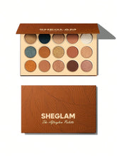 Sheglam Eyeshadow Palette 15-Color Matte Gilding Shimmer