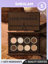 Sheglam Eyeshadow Palette “Journey Without Borders” Leave to Room 8 shades