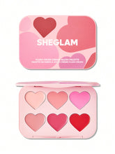 Sheglam Flush Crush Cream Blush Palette-Blushing Bouquet 6-Color Creamy