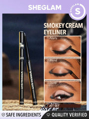 Sheglam Matte Eyeliner Cream Leave to Room Get Going
