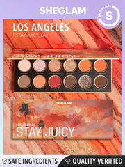 Sheglam Stay Juicy Eyeshadow Palette 12 Colors