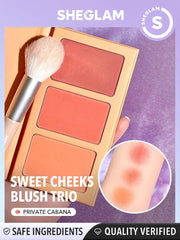 Sheglam Sweet Cheeks Blush Trio