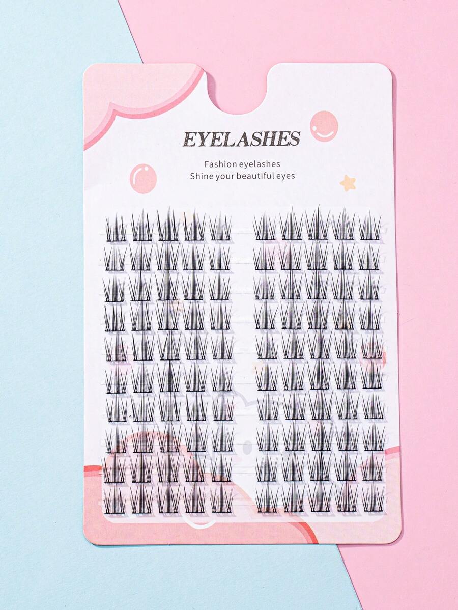 Shein 100 Pcs Autumn Breeze DIY Lshes Clusters Eyelash