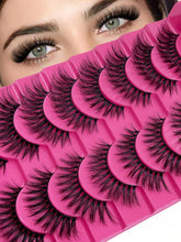 Shein 10 Pairs Eyelashes 6D Super Fluffy