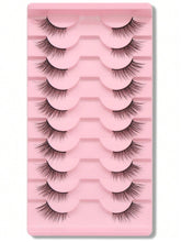 Shein 10pairs Cat Eye Style Natural Crossed