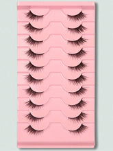 Shein 10pairs Natural Crossed Eyelashes