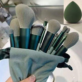 Shein 13 Piece Makeup Brush Set With Sponge