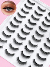 Shein 20 Pairs Manga Lashes Faux Mink Eyelashes