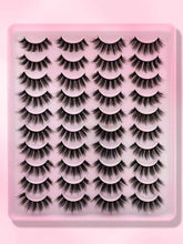 Shein 20 Pairs Of Natural and Volumized Eyelashes Extra Long