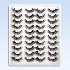 Shein 20pairs 3d Criss-Cross Natural Eyelashes