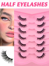 Shein 7 Pairs Full Strip Mink Eyelashes