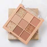 Shein DIKALU Eyeshadow Palette 9-Color Matte And Shimmer 901-1