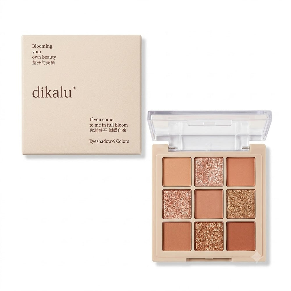 Shein Dikalu Eyeshadow Palette Matte 9-Color 901-3