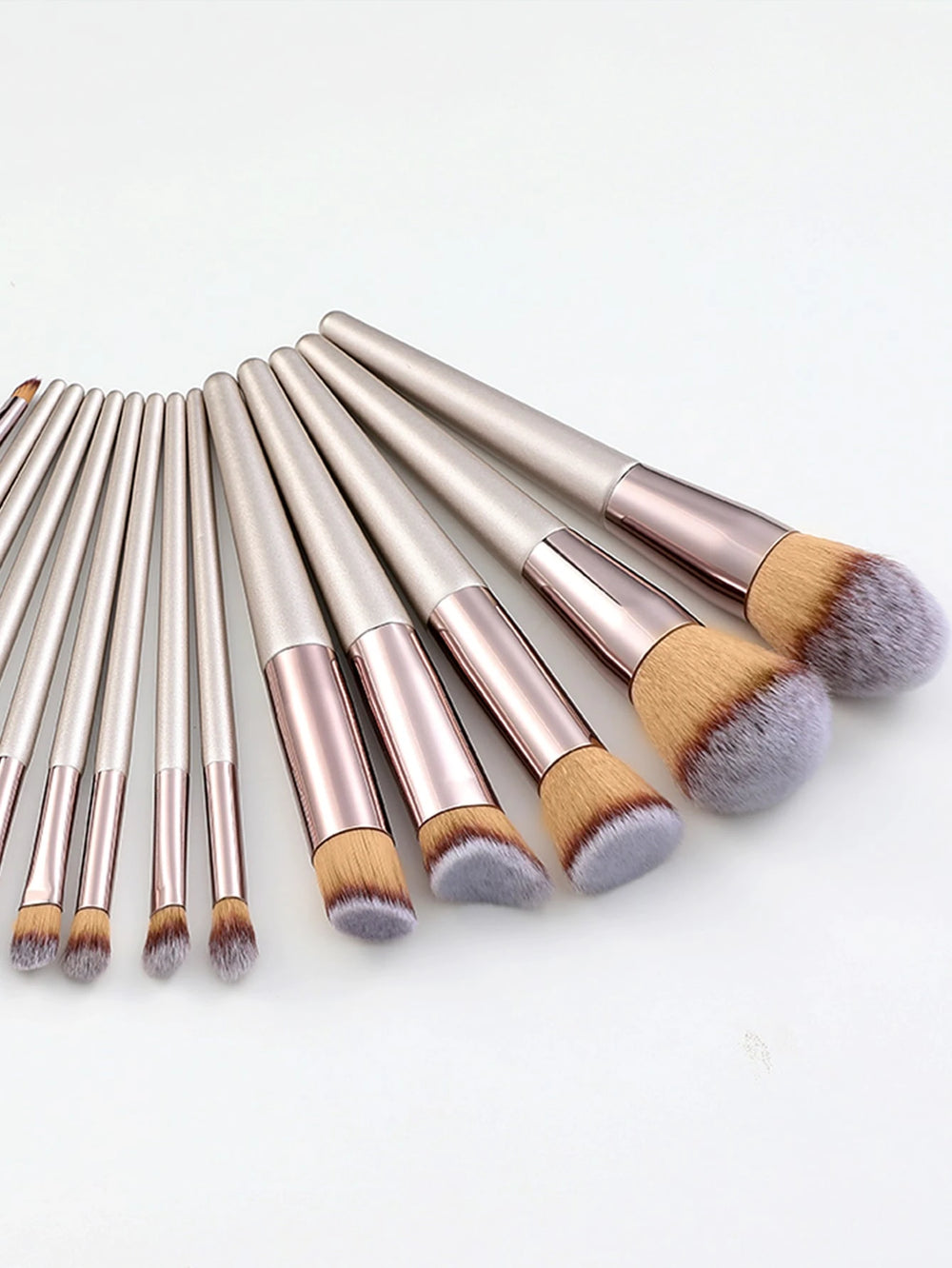 Shein Makeup Brush Set Gold 14Pcs