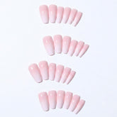Shein White Gradient Nails 150 Pieces