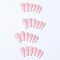 Shein White Gradient Nails 150 Pieces