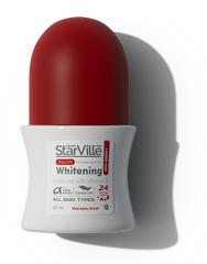 ستارفيل رول اون للتفتيح و القضاء للعرق برائحة التوت الاحمر 60ml