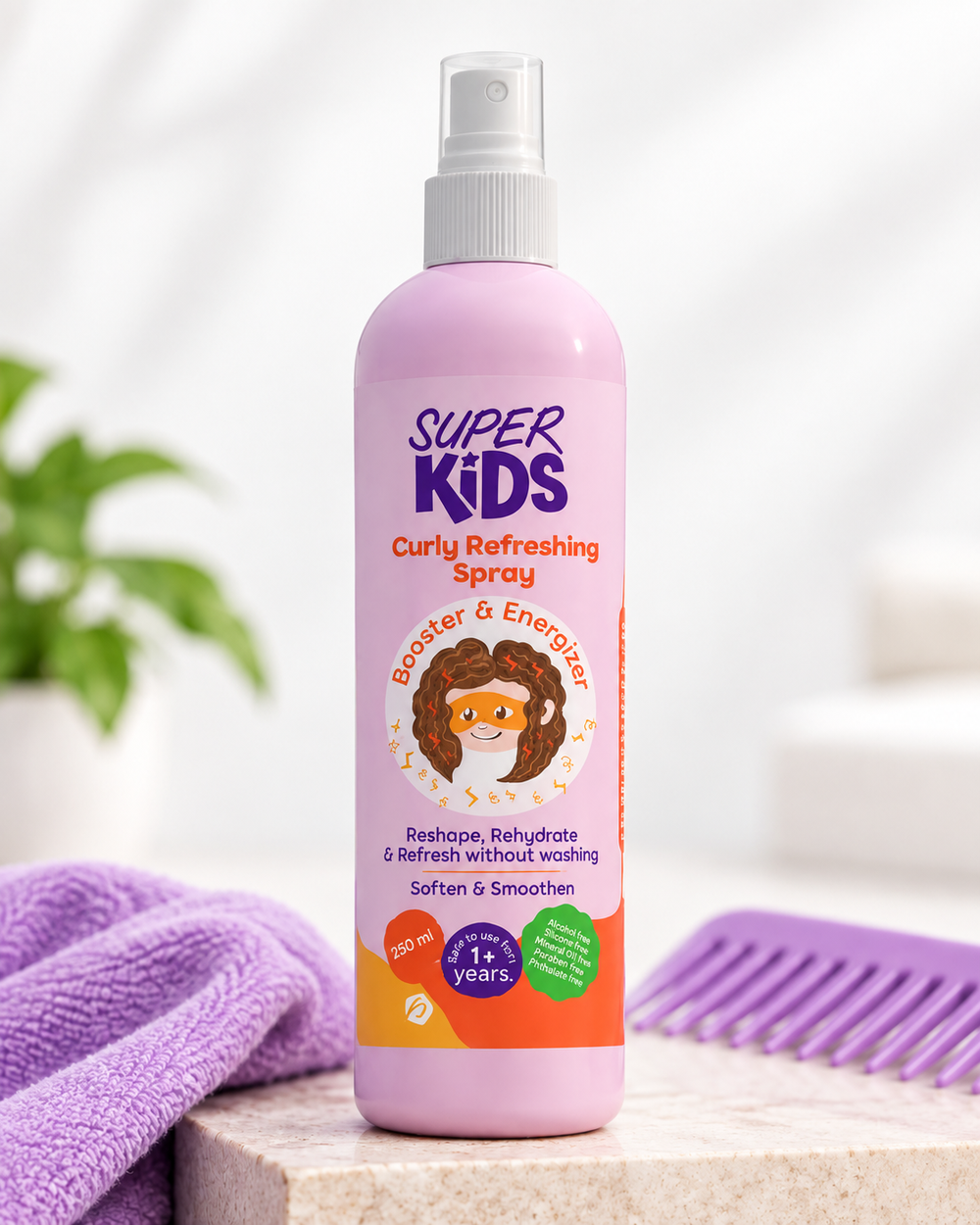 Super Kids Curly Hair Gel 250 ML
