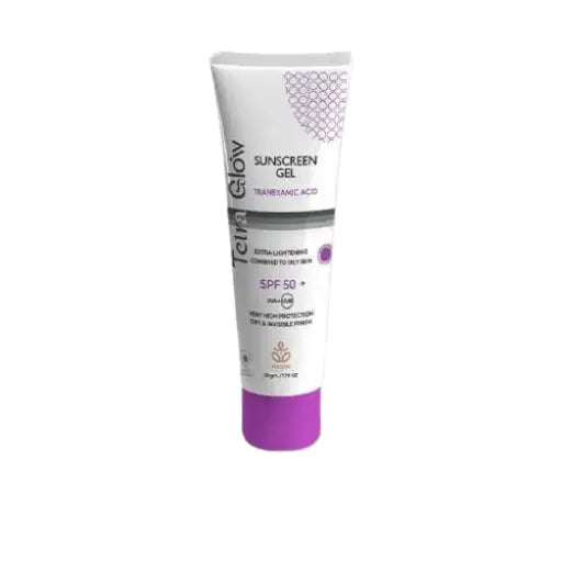 Tetra Glow sunscreen Gel spf50+ 50 ml