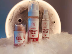Rozy care set for sensitive areas