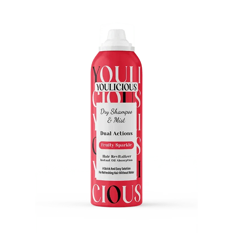 YOULICIOUS DRY SHAMPOO AND MIST FRUITY SPARKLE 200ML
