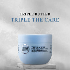 Zero Frizz Triple Butter Deep Treatment Hair Mask 470 ml