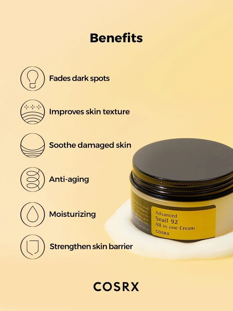 COSRX Advanced Snail 92 All In One Cream 100ml