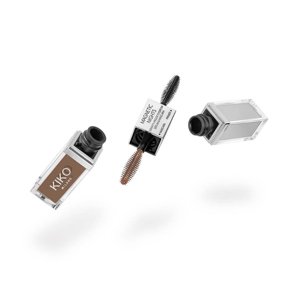 KIKO Milano magnetic nights gravity proof eyebrow serum and mascara