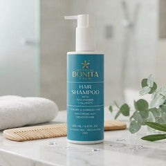 Bonita Mondial Grow Hair Shampoo with Niacinamide & Collagen 200ml