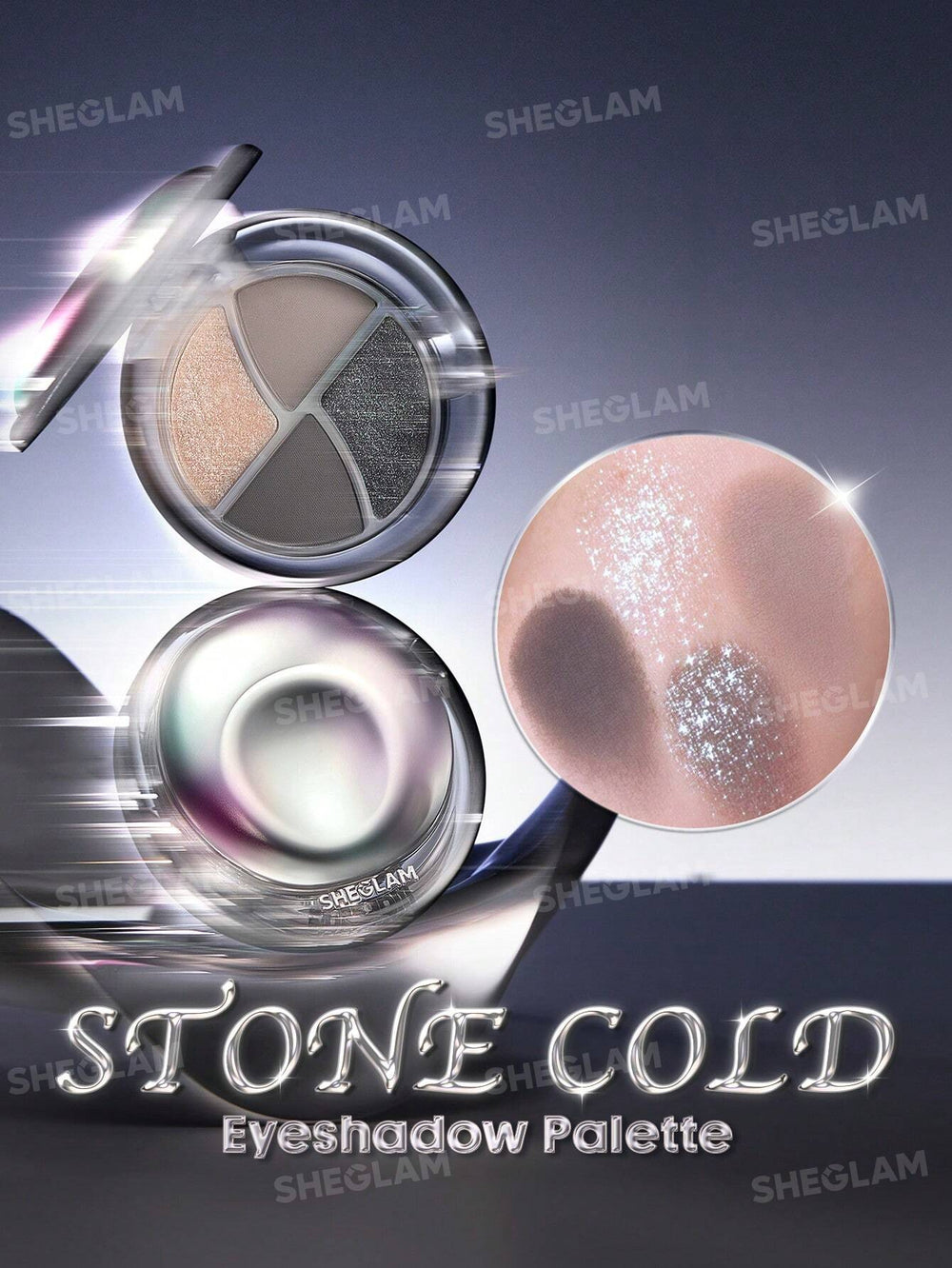 sheglam Stone Cold eyeshadow palette