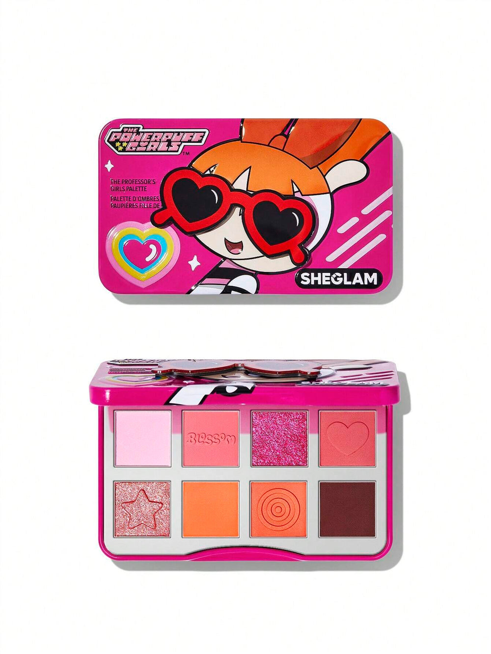sheglam the powerpuff girls palette eyeshadow