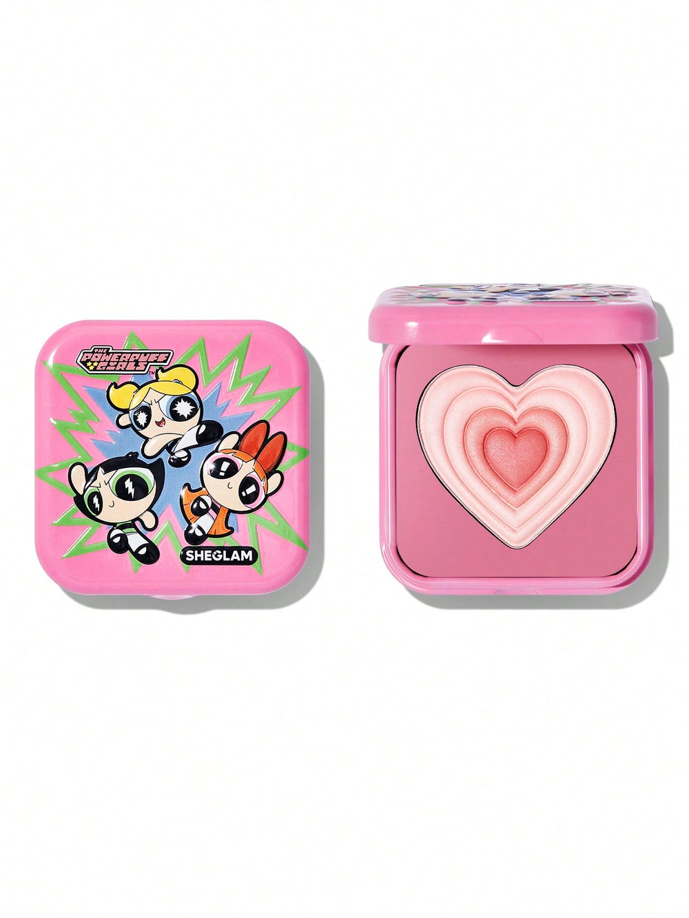 sheglam shimmer blush powerpuff girls