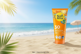 Sun Dance Fluid Sunscreen SPF 30 Marketing Banner