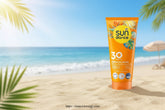 Sun Dance Fluid Sunscreen SPF 30 Marketing Banner