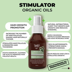 Twist and GO Organic Oils Stimulator For hair growth and volume 100ml