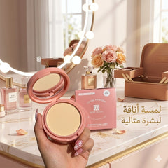 ROSE BERRY Stays Color True Loose and Compact Powder