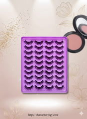 SheIn Set of 20 pairs of mixed natural false eyelashes - 49-20