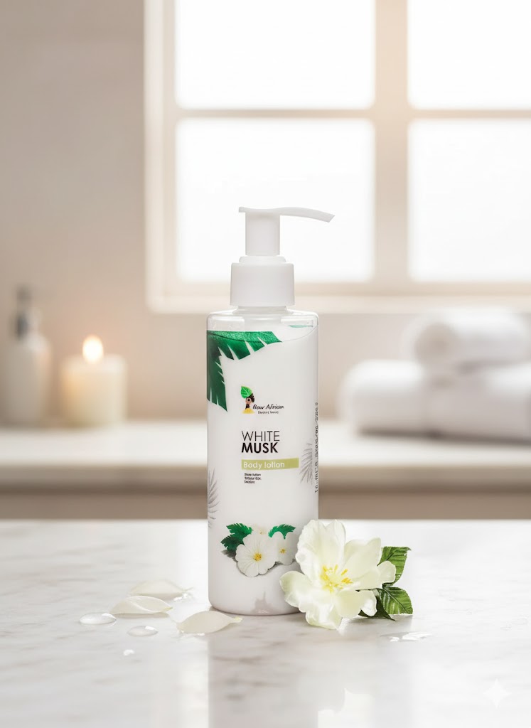 Raw African Body Lotion Shea and Lanolin 200g