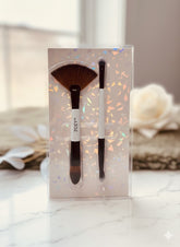 Zoey Professional Double Makeup Brush Set