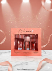 mood Vienna 3-Pcs Hand Cream Body Splash and Lotion Set