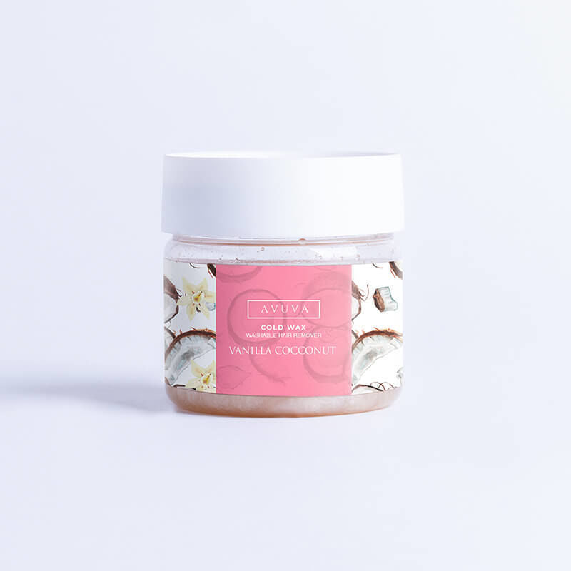 Avuva cold wax hair removal Vanilla And Coconut 228 gm
