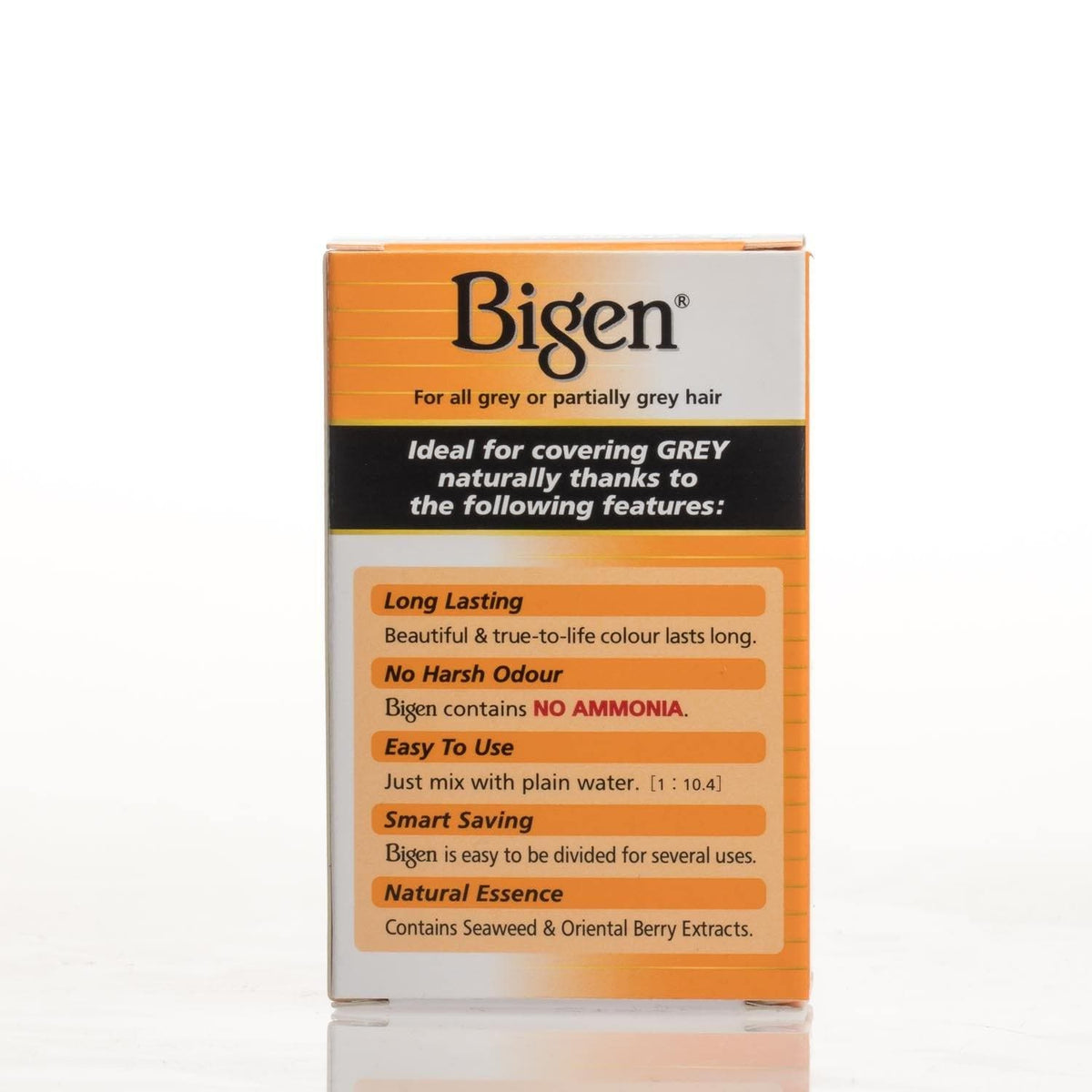 Bigen Permanent Powder Hair Color 59 Oriental Black