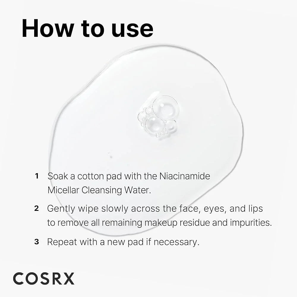 Cosrx Low pH Niacinamide Micellar Cleansing Water 100ml